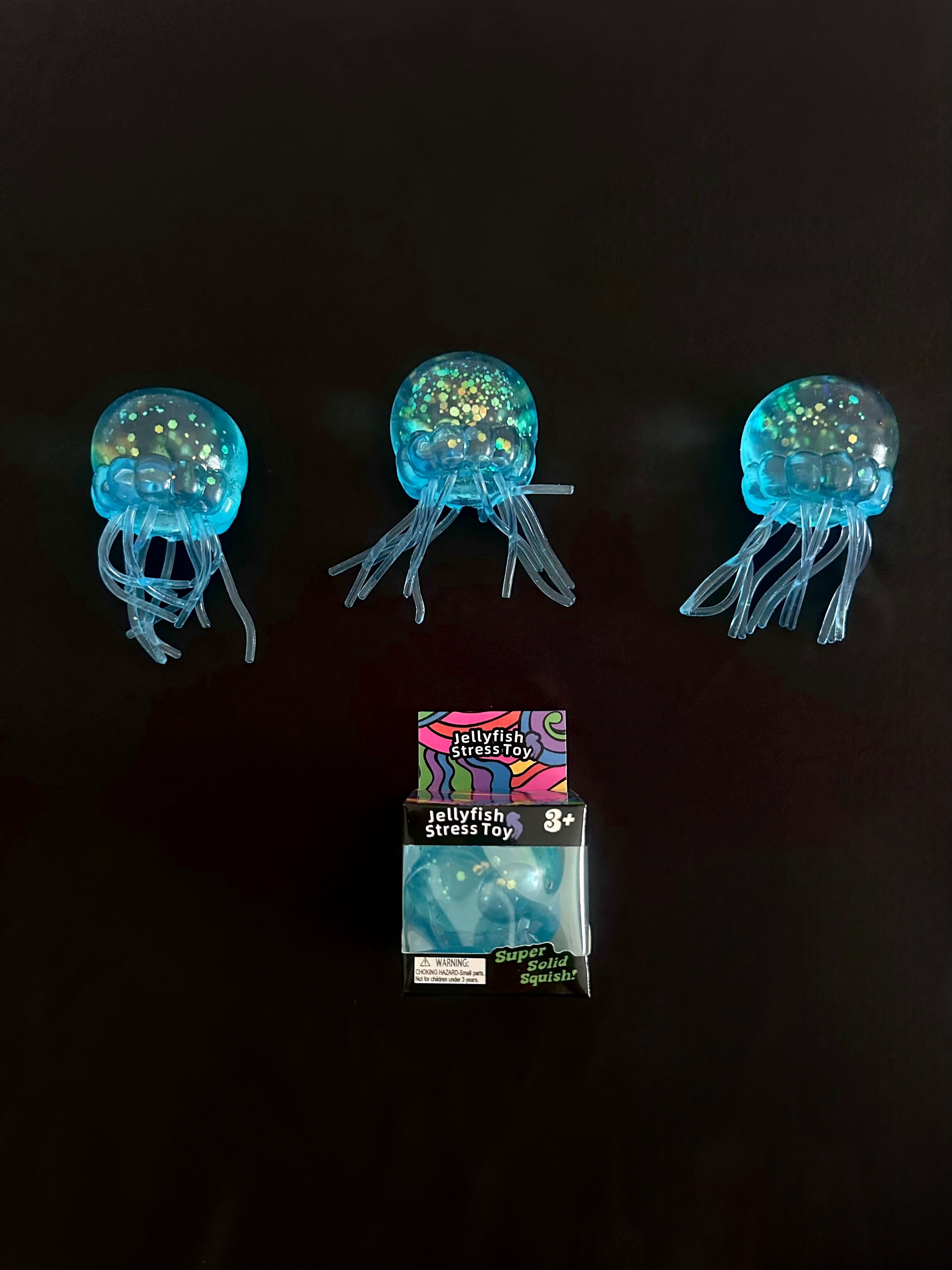 Squichy Méduse bleue