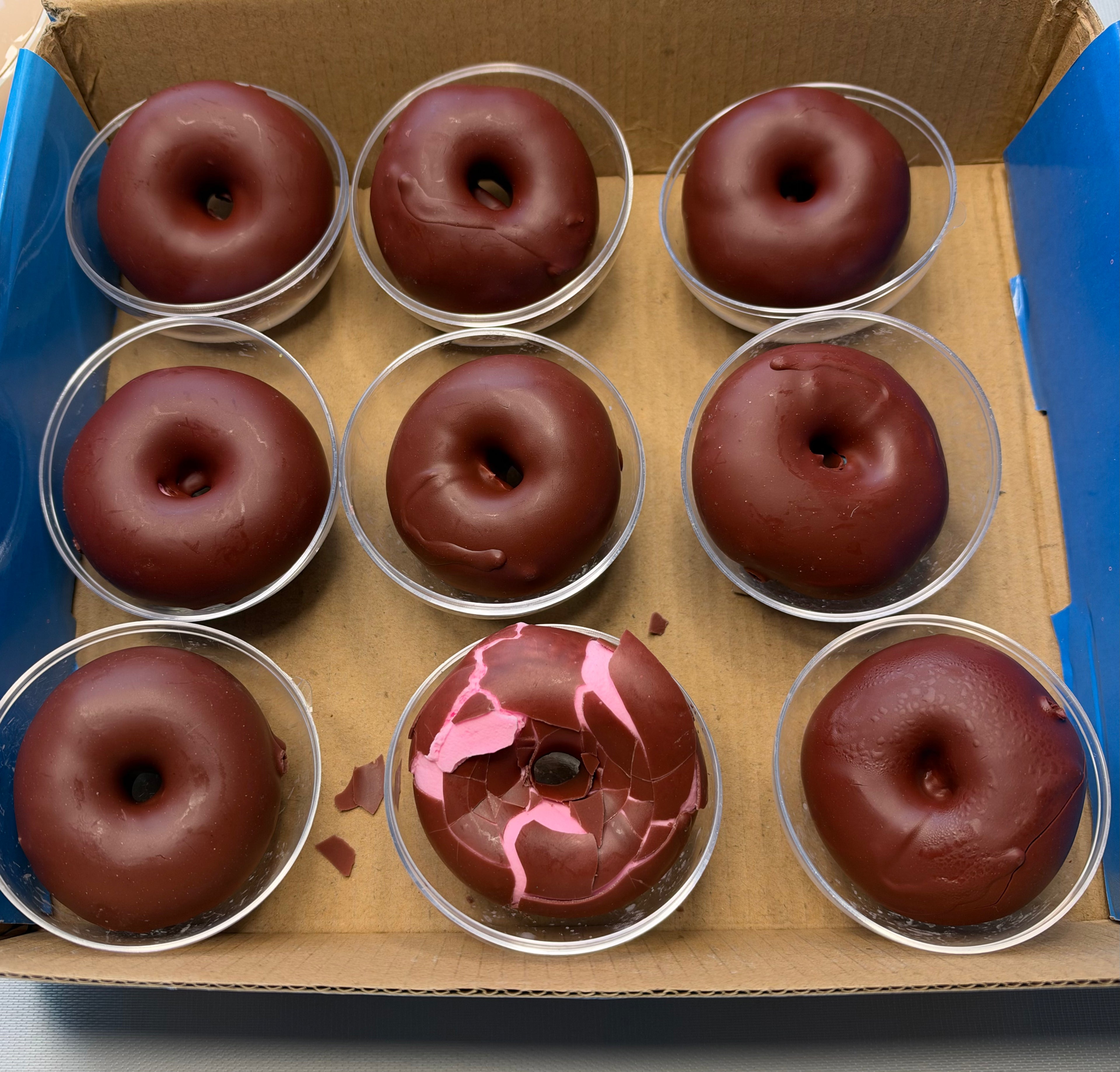 Donuts en cire