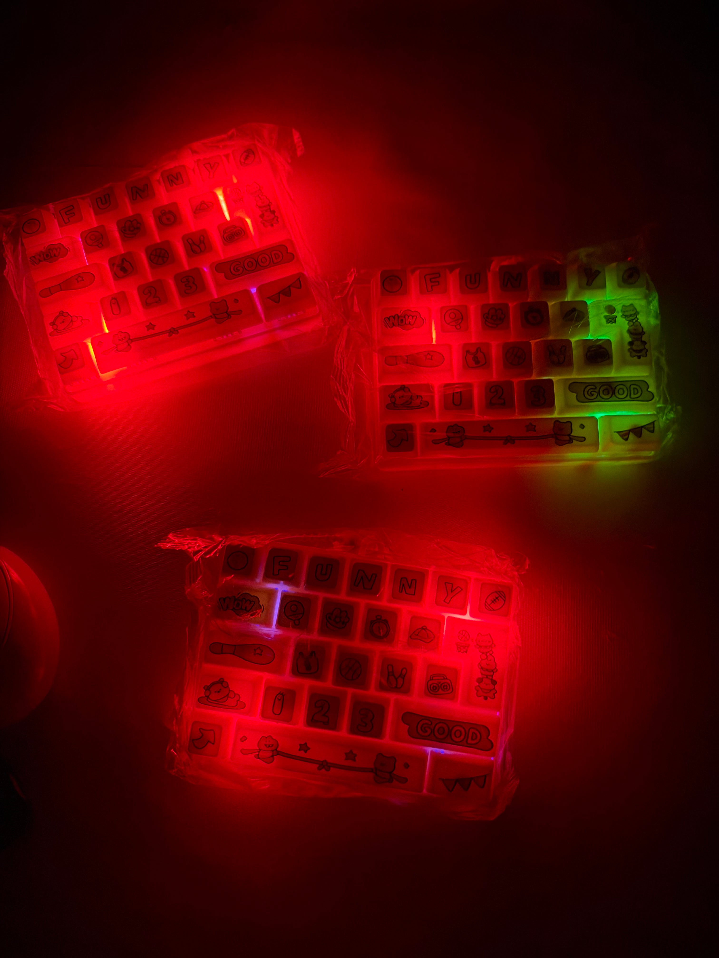 Fidget clavier XL orange