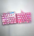 Fidget clavier rose XL