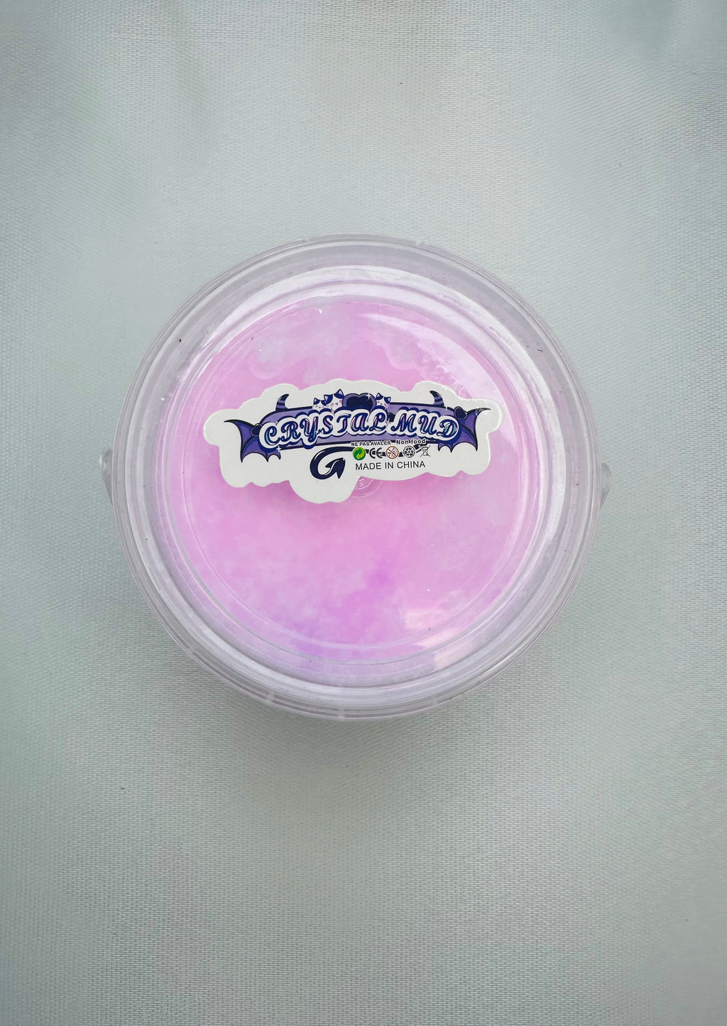 Pot de slime rose
