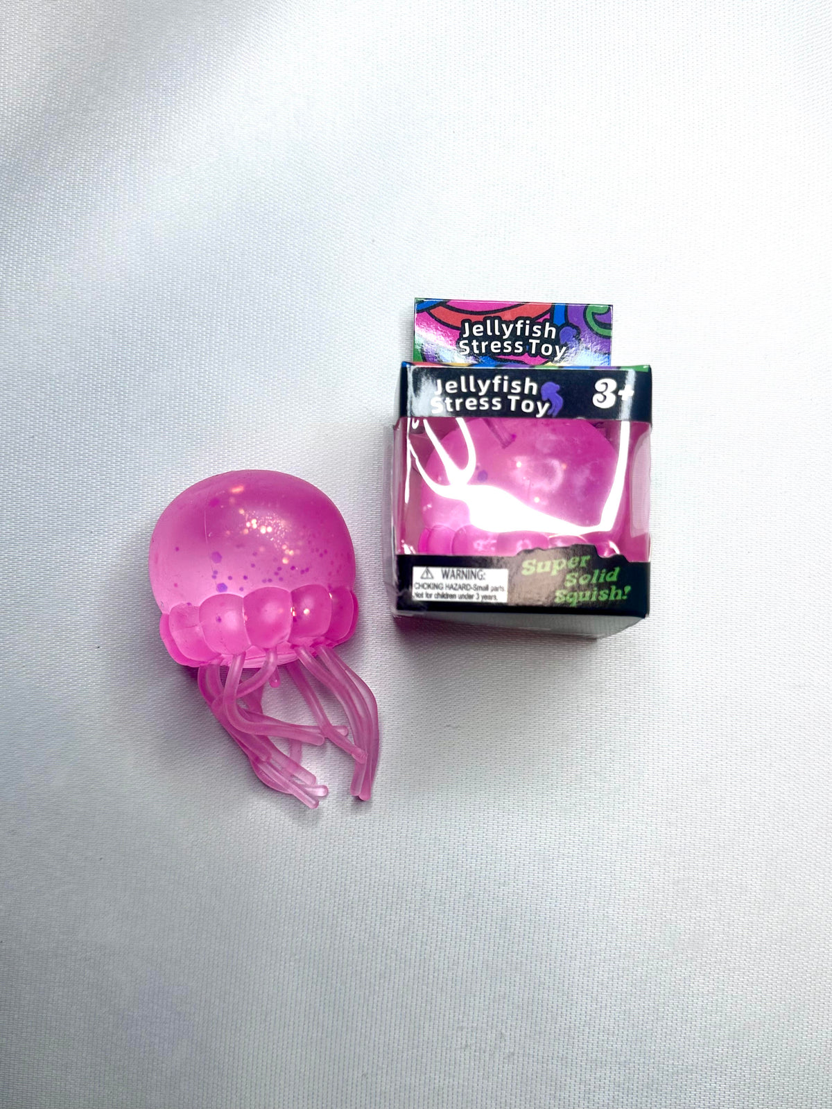 Petite méduse rose